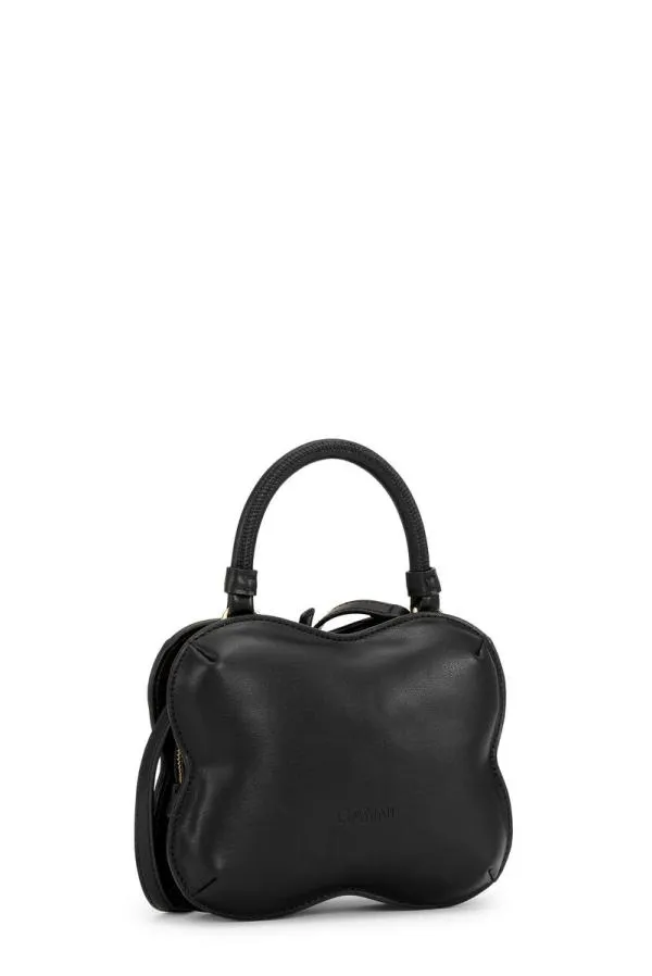 AccessoriesBags GANNI Mini Bags Small Black Butterfly Crossbody Bag Black