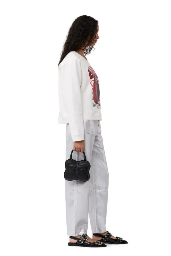 AccessoriesBags GANNI Mini Bags Small Black Butterfly Crossbody Bag Black