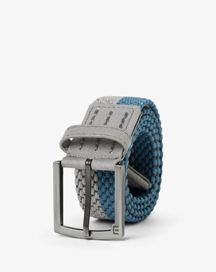 Accessories Belts TravisMathew TO AND FRO STRECH WOVEN BELT Sleet