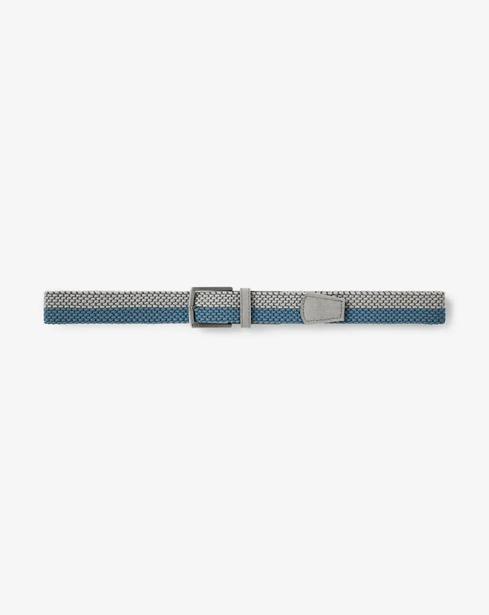 Accessories Belts TravisMathew TO AND FRO STRECH WOVEN BELT Sleet