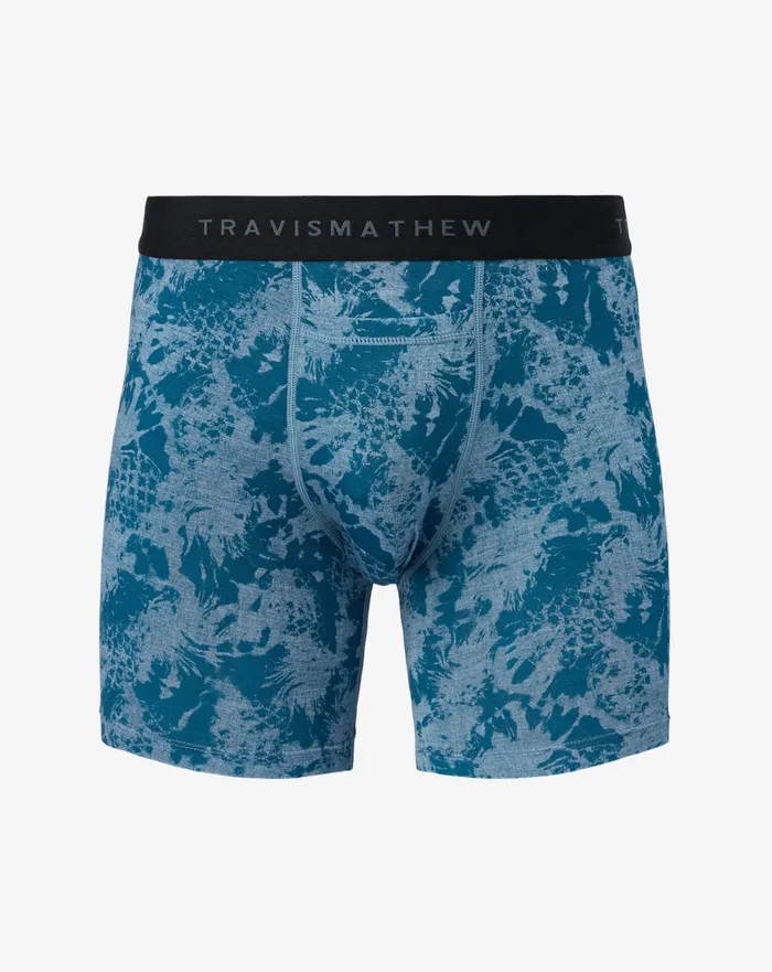 Accessories Boxers TravisMathew PINEAPPLE PLEASE BOXER Dark Teal