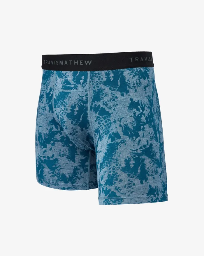 Accessories Boxers TravisMathew PINEAPPLE PLEASE BOXER Dark Teal