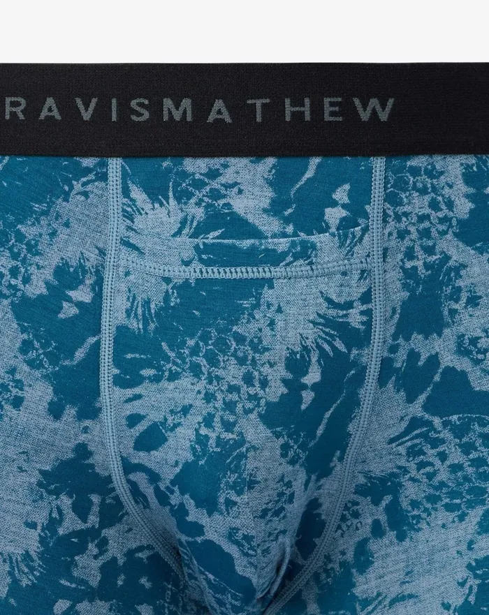 Accessories Boxers TravisMathew PINEAPPLE PLEASE BOXER Dark Teal