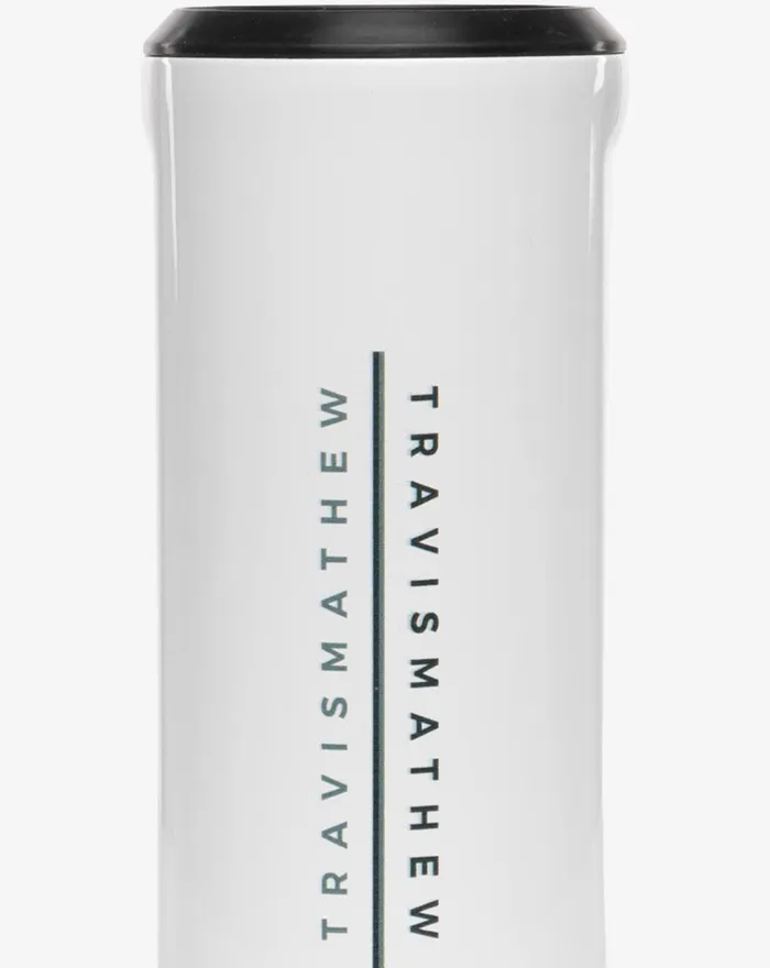 Accessories Drinkware TravisMathew FULL AMENITIES SLIM CAN COOLER White