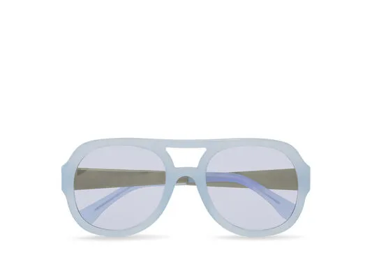 Accessories GANNI Sunglasses Chunky Aviator Sunglasses Heather