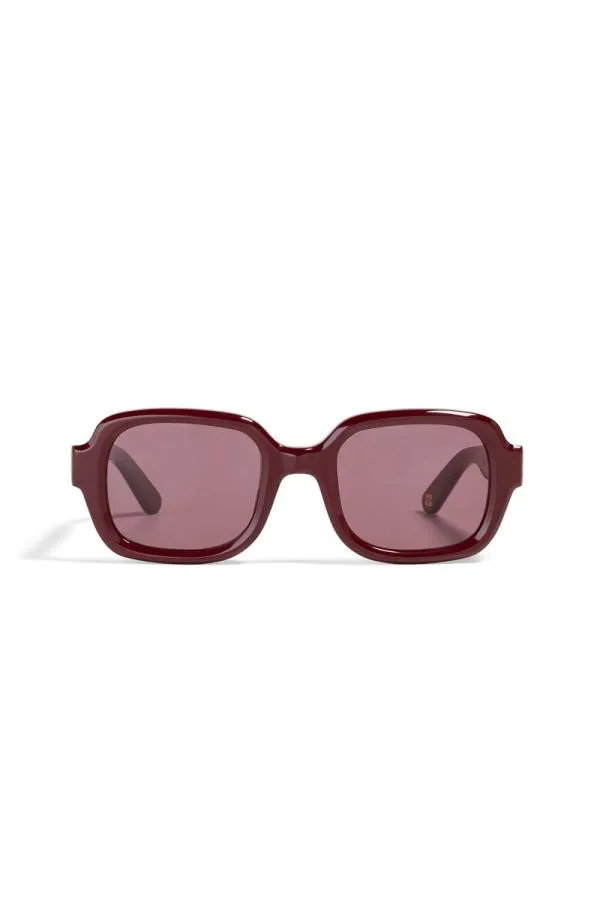 Accessories GANNI Sunglasses X ACE and TATE TWIGGY SUNGLASSES Burgundy