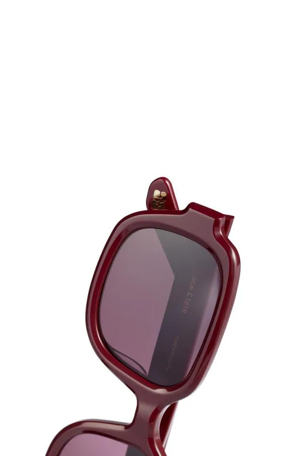 Accessories GANNI Sunglasses X ACE and TATE TWIGGY SUNGLASSES Burgundy