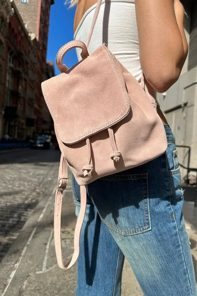 Accessories Leather Mini Backpack Brandy Melville BAGS and BACKPACKS