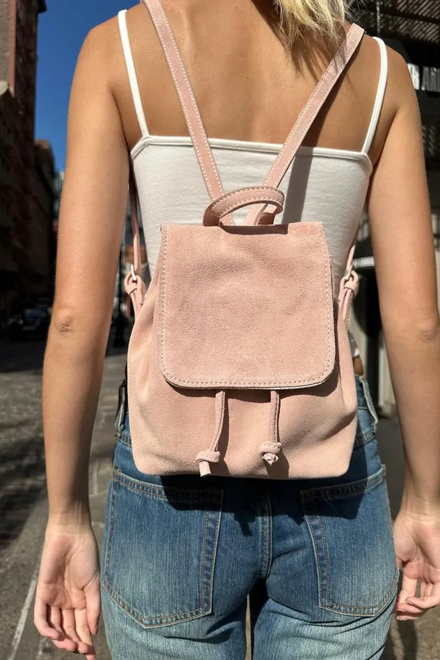 Accessories Leather Mini Backpack Brandy Melville BAGS and BACKPACKS