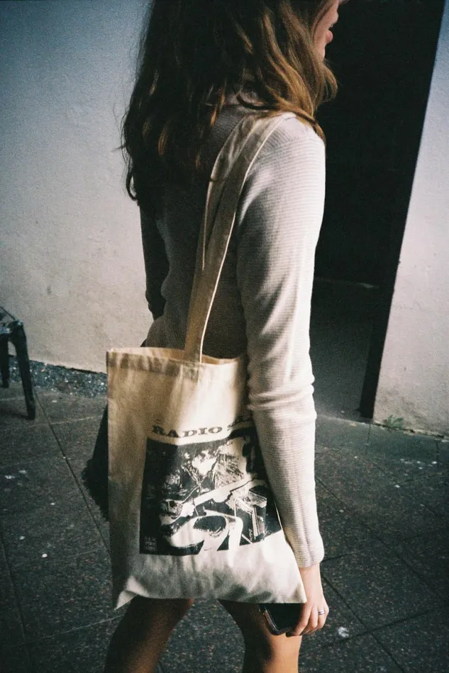 Accessories Radio Silence Tote Bag Brandy Melville BAGS and BACKPACKS