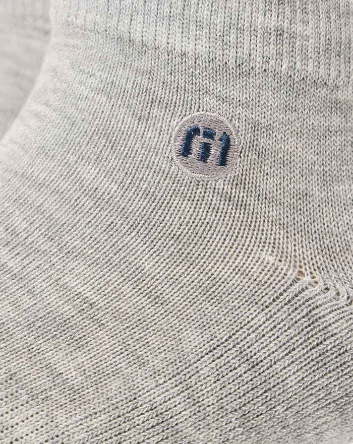 Accessories Socks TravisMathew DECO ANKLE SOCK Heather Grey