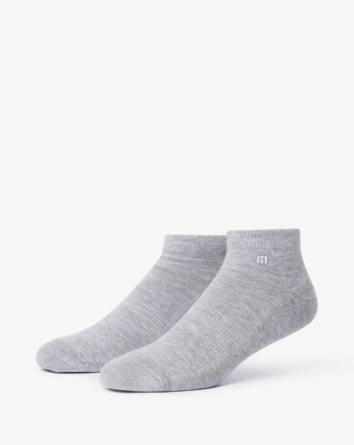 Accessories Socks TravisMathew SHORTY SMALLS 20 ANKLE SOCK Heather Alloy