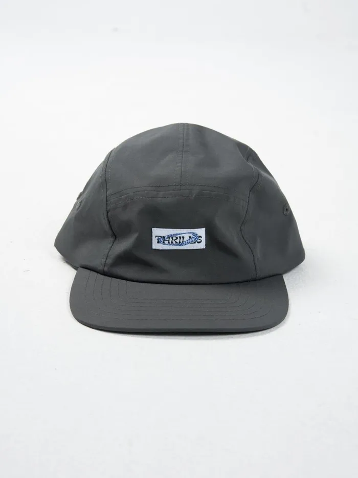Accessories Spectral Curved 5 Panel Cap Dark Charcoal Thrills Hats