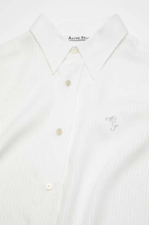 Acne Studios Buttonup Shirt White Men Shirts
