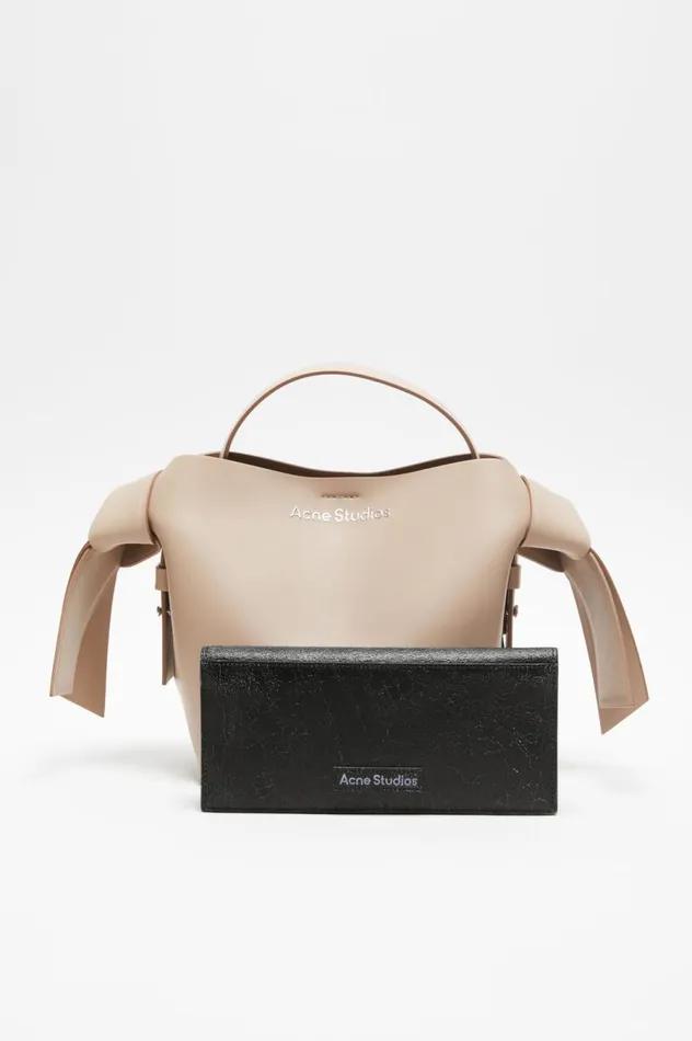 Acne Studios Continental Wallet Black Women Small Leather Goods