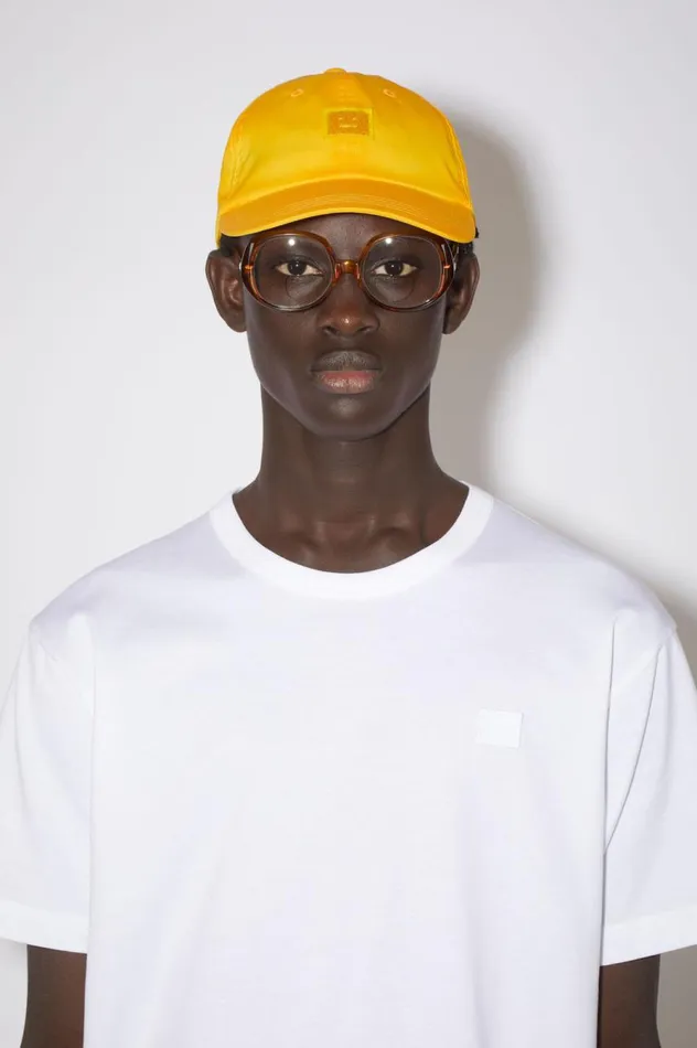 Acne Studios Crew Neck Tshirt 8211 Regular Fit Optic White Women Tshirts