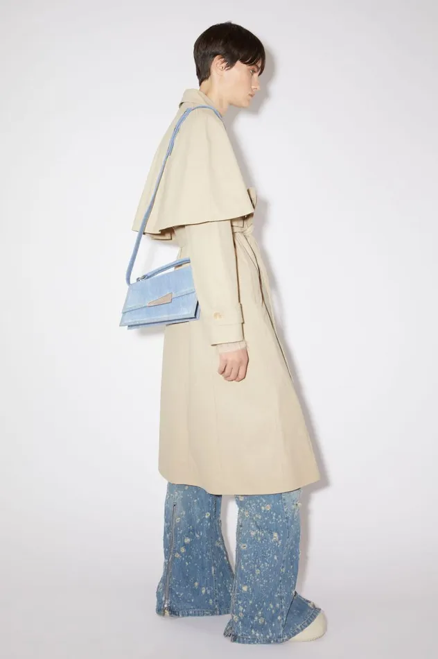 Acne Studios Distortion Mini Bag Light Blue Women Bags
