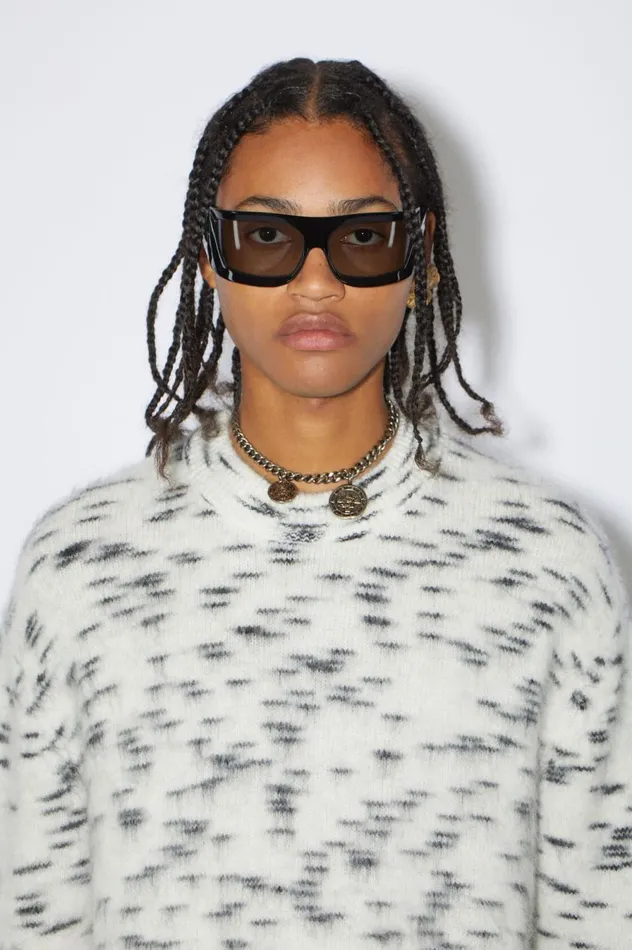 Acne Studios Frame Sunglasses Black Women Eyewear