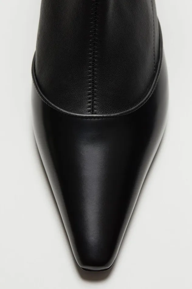 Acne Studios Heeled Ankle Boots Black Women Shoes