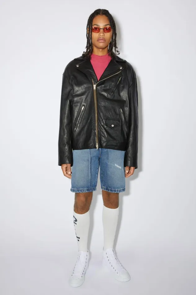 Acne Studios High Top Sneakers Optic White Men Shoes