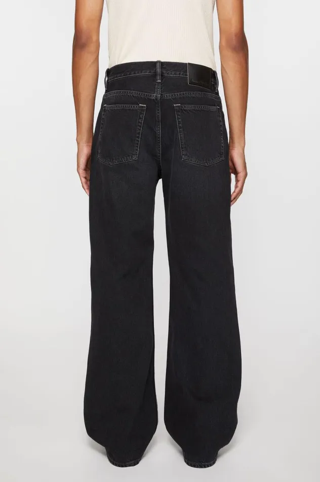 Acne Studios Loose Fit Jeans 8211 2021M Black Men Jeans