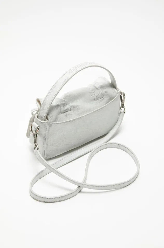 Acne Studios Multipocket Micro Bag Whitegrey Women Bags