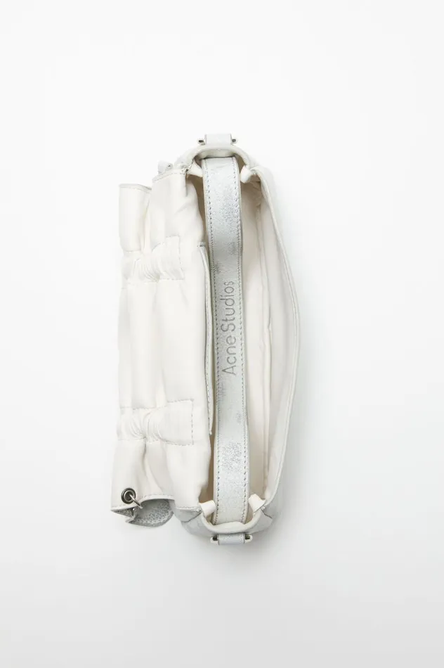 Acne Studios Multipocket Micro Bag Whitegrey Women Bags