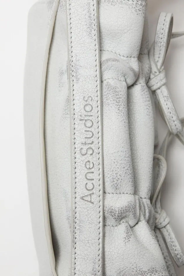 Acne Studios Multipocket Micro Bag Whitegrey Women Bags