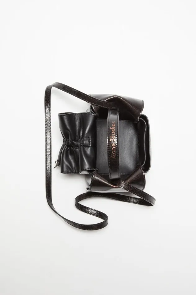 Acne Studios Multipocket Mini Bag Dark Brown Women Bags