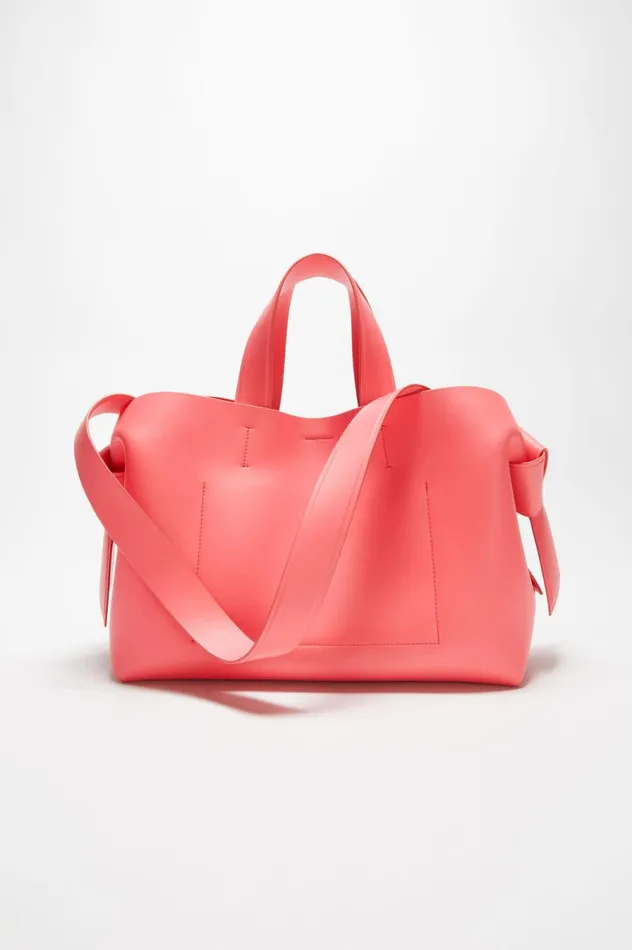 Acne Studios Musubi Midi Tote Electric Pink Women Bags