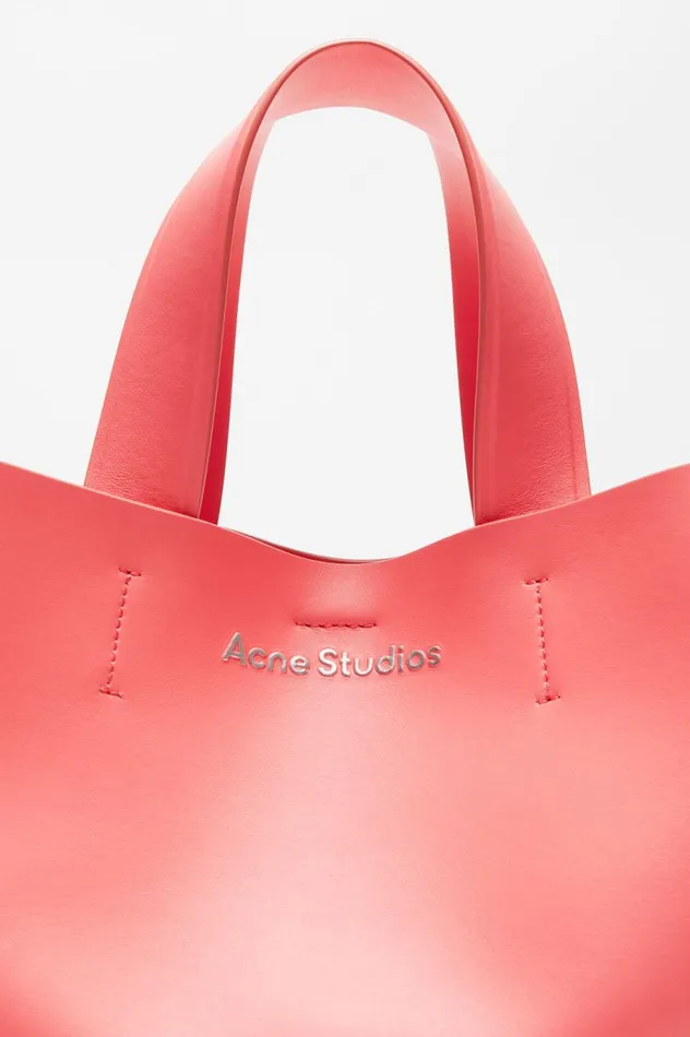 Acne Studios Musubi Midi Tote Electric Pink Women Bags