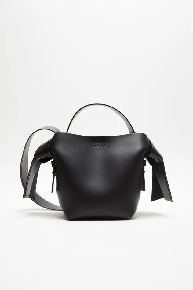 Acne Studios Musubi Mini Shoulder Bag Black Women Bags