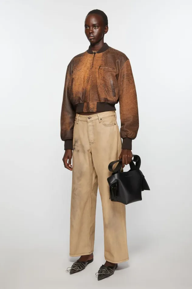Acne Studios Musubi Mini Shoulder Bag Black Women Bags