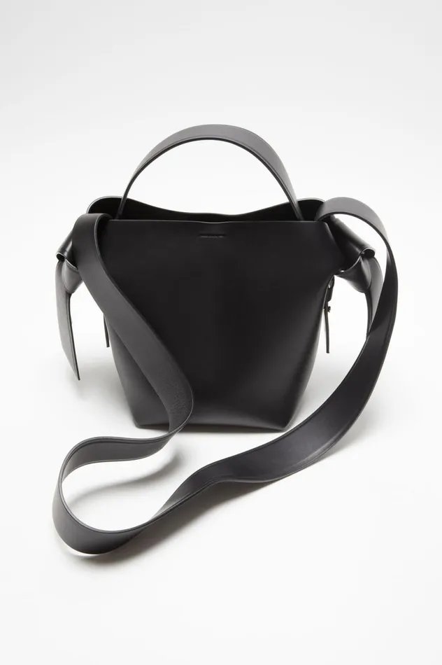 Acne Studios Musubi Mini Shoulder Bag Black Women Bags