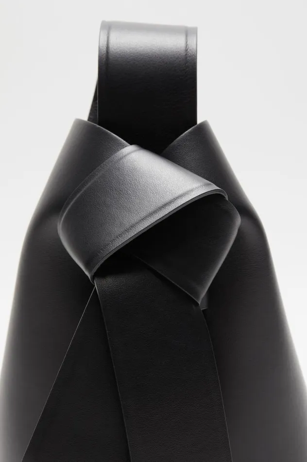 Acne Studios Musubi Mini Shoulder Bag Black Women Bags