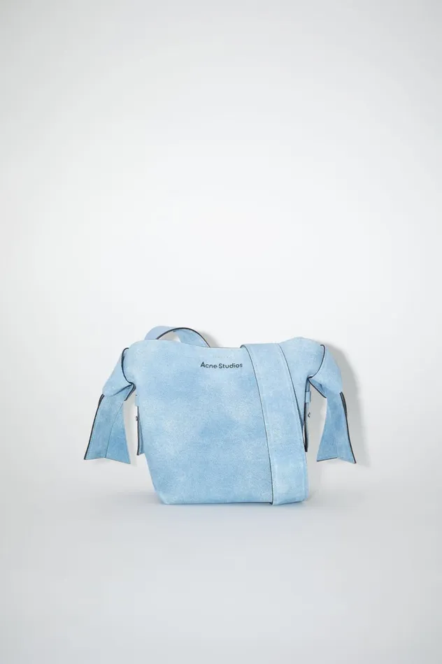 Acne Studios Musubi Mini Shoulder Bag Light Blue Men Bags