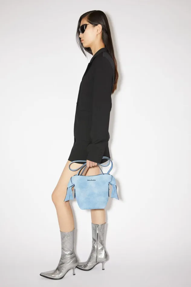 Acne Studios Musubi Mini Shoulder Bag Light Blue Men Bags