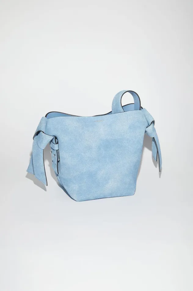 Acne Studios Musubi Mini Shoulder Bag Light Blue Men Bags