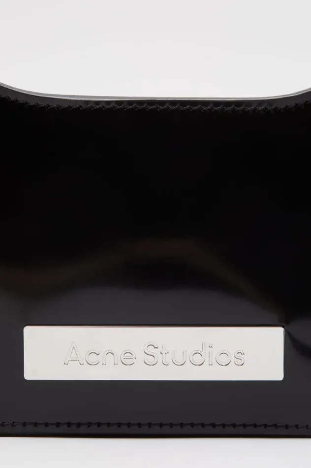 Acne Studios Platt Micro Shoulder Bag Black Men Bags