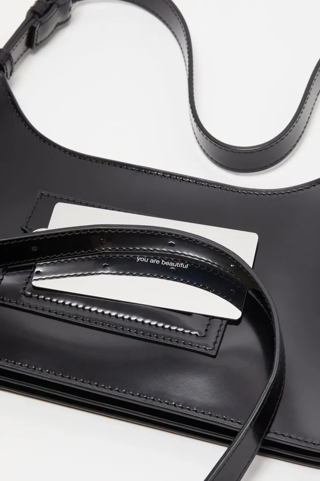 Acne Studios Platt Mini Shoulder Bag Black Women Bags