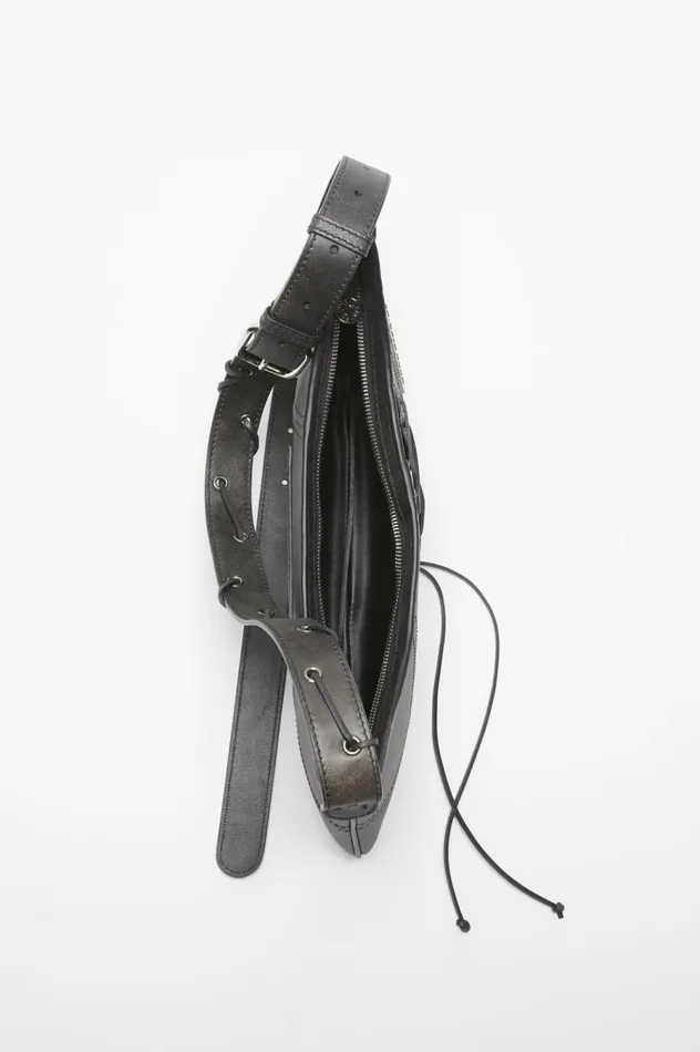 Acne Studios Platt Shoulder Bag Black Women Bags