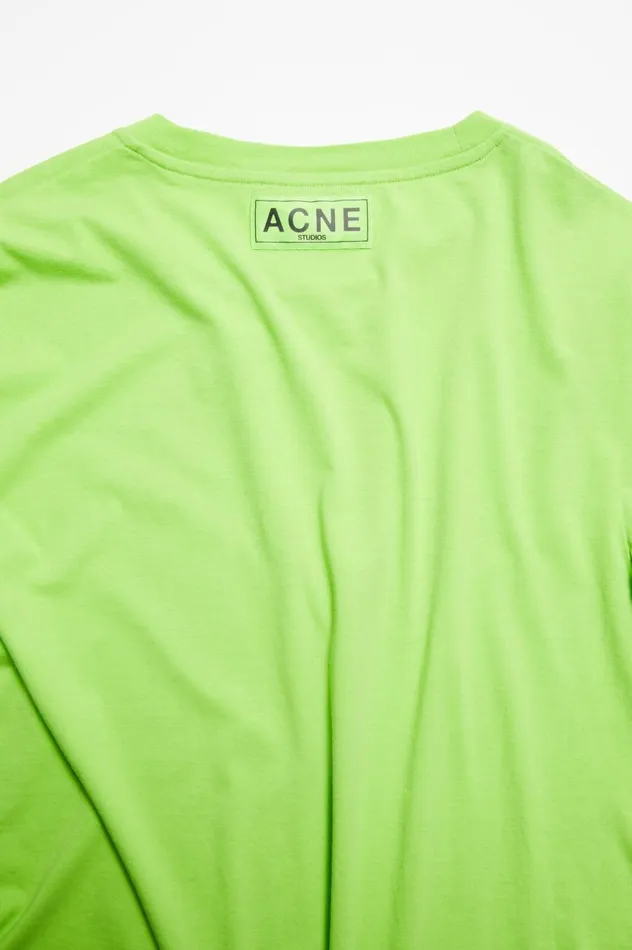 Acne Studios Printed Tshirt Sharp Green Women Tshirts
