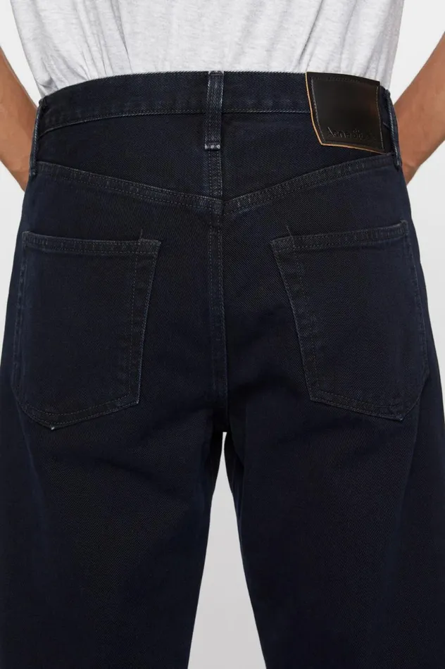Acne Studios Relaxed Fit Jeans 8211 2003 Blueblack Men Jeans