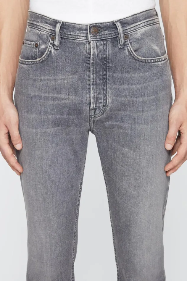 Acne Studios Slim Fit Jeans 8211 River Black Men Jeans