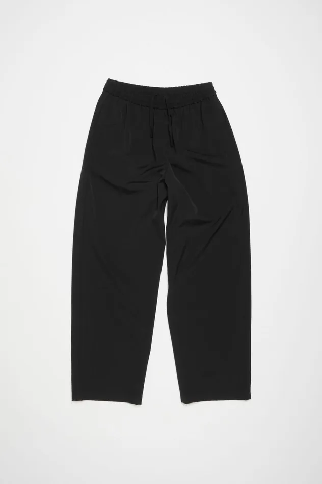 Acne Studios Tailored Trousers Black Men Trousers