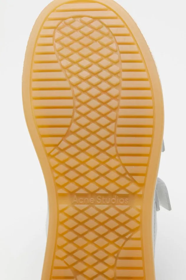Acne Studios Velcro Strap Sneakers Optic Whiteecru Women Face Collection