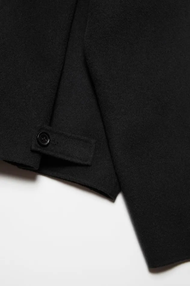Acne Studios Wool Zipper Jacket Black Men Outerwear