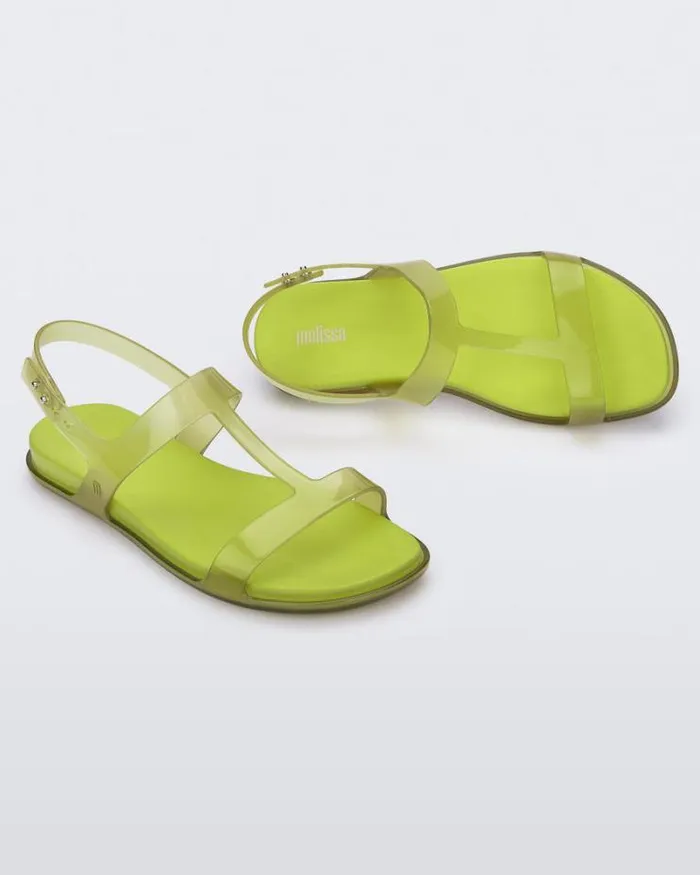 Adore Clear Greengreen Women Melissa Sandals
