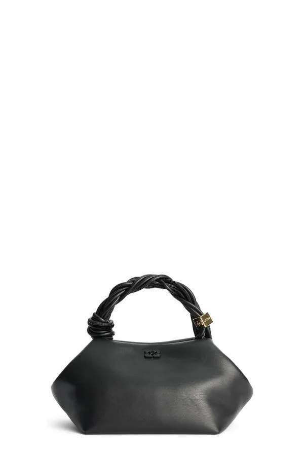 Bags GANNI Top Handle Black Small Bou Bag Black