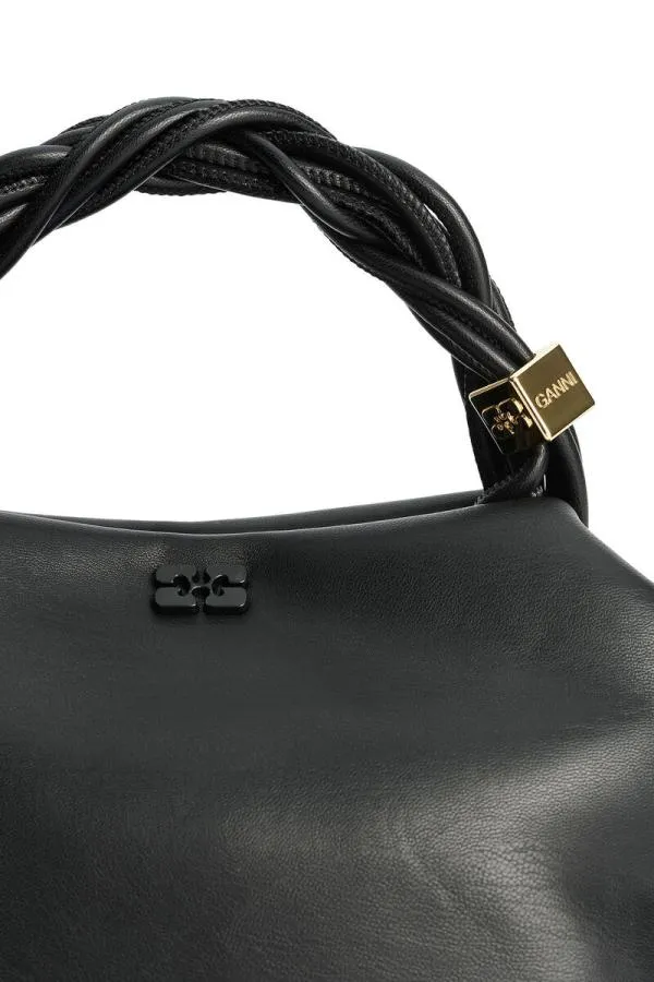 Bags GANNI Top Handle Black Small Bou Bag Black